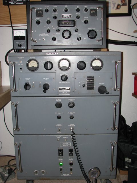 Close-up photo of the T-368 transmitter and matching receiver